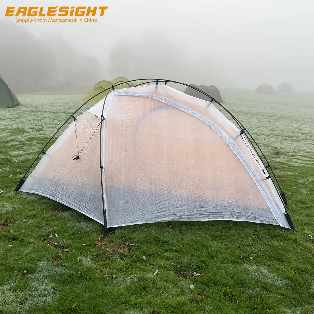 High-end Dyneema Ultralight 1 Person Backpacking Tent Carbon DAC Pole Waterproof Tear Resistance for Hiking Camping Lightweight