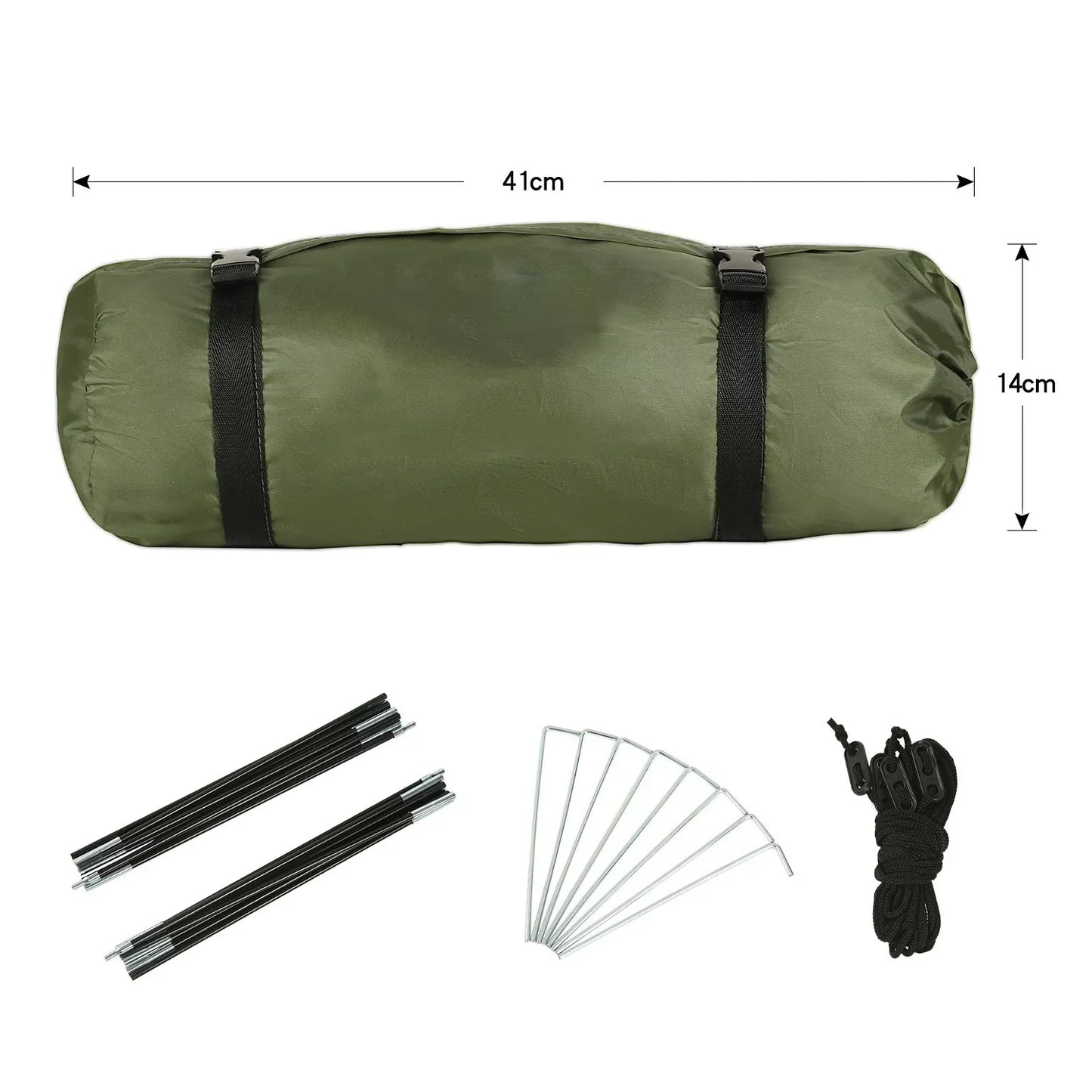 Lightweight Double-Layer Rainproof and Windproof Outdoor Camping Tent Thickened Mountaineering Tent for Cross-Border Use