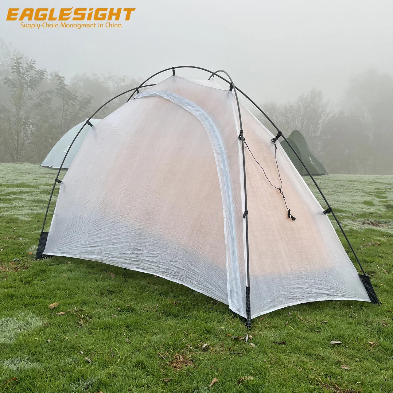 High-end Dyneema Ultralight 1 Person Backpacking Tent Carbon DAC Pole Waterproof Tear Resistance for Hiking Camping Lightweight