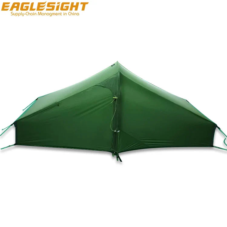 New Ultralight Waterproof Tunnel Tent 1~2 Man Tent 4 Season Camping Tent for Hiking Mountaineering