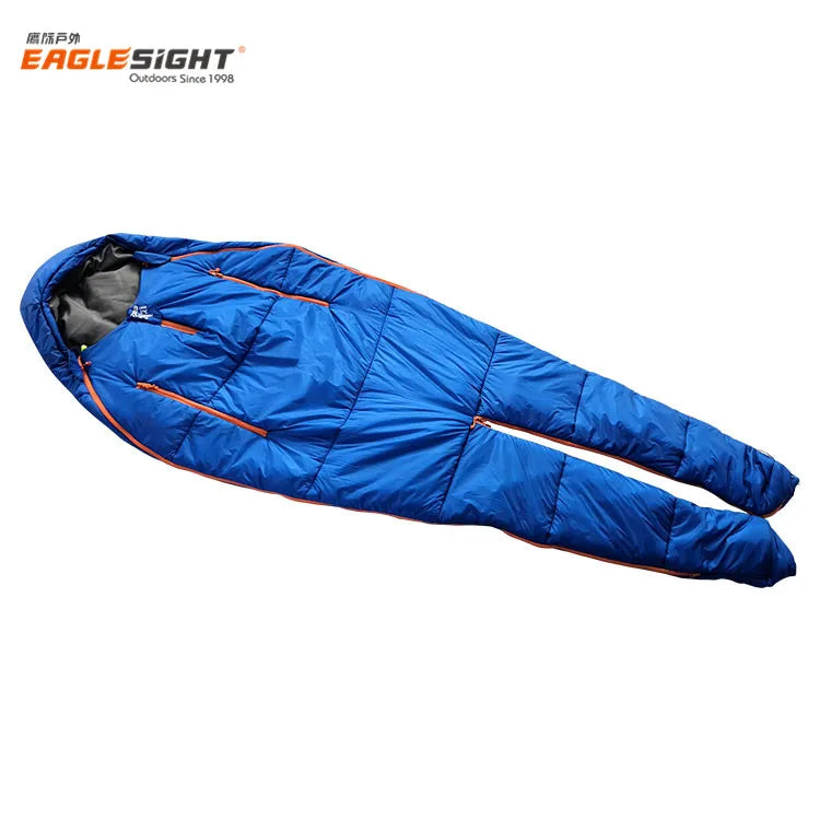 Outdoor Camping Human Wearable Sleeping Bag Suit
