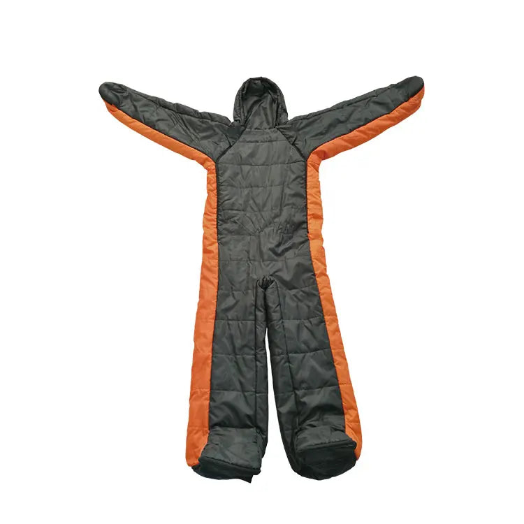 Outdoor Camping Human Wearable Sleeping Bag Suit