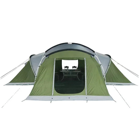 Premium Family Heavy Duty Camping Tents for 10 Men Glamping Tent Camping Outdoor with 3 Bedrooms Waterproof Windproof Tent