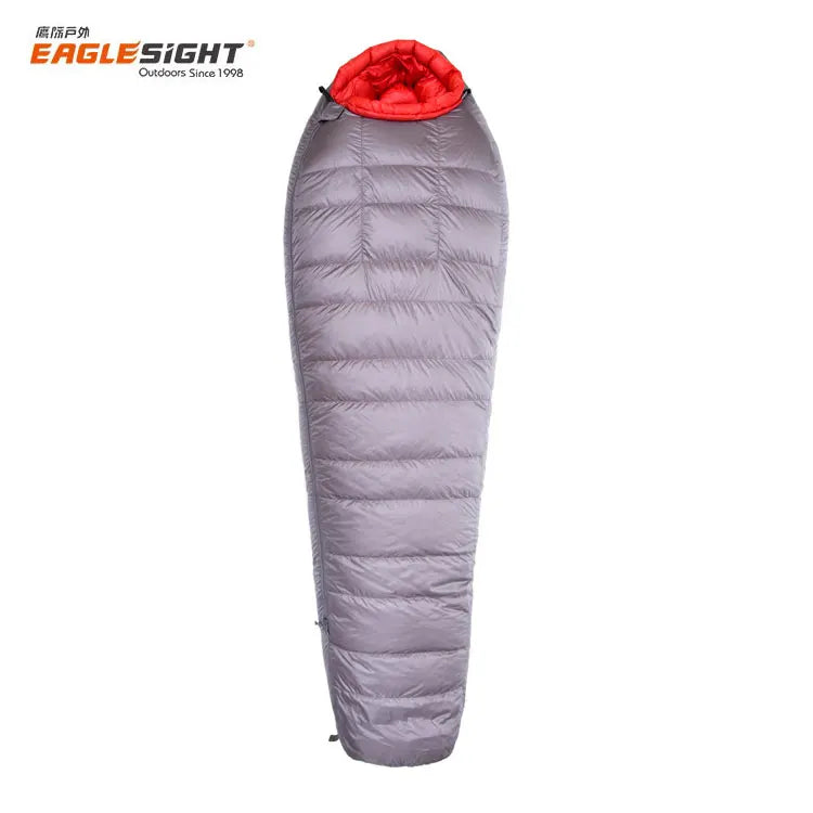 Extreme Cold Mountaineering Down Sleeping Bag  Lightweight Water Repellent Camping Sleeping Bags Goose Down Sleeping Bag