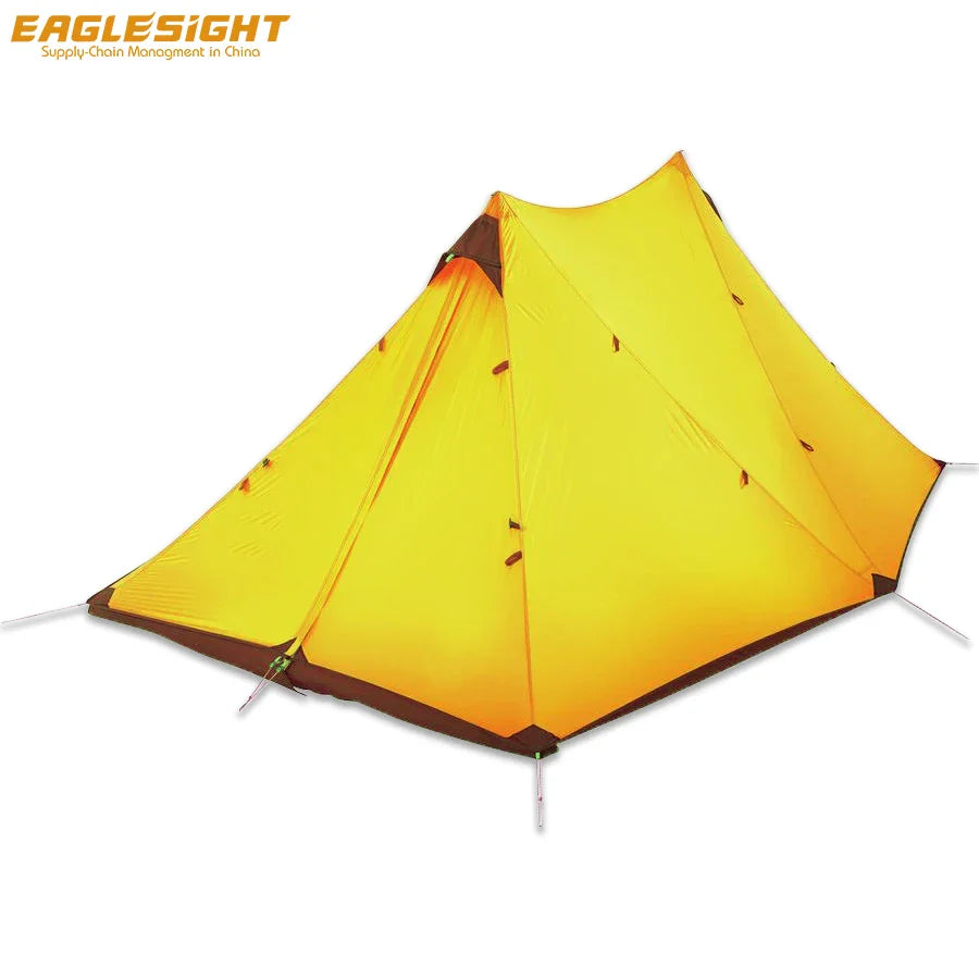2 Person Lightweight Camping Tent Waterproof Backpacking Tarp Tent for Picnic Hiking Backpacking Mountaineering