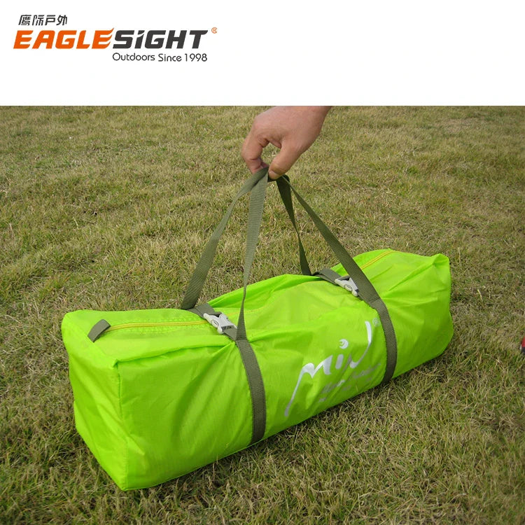 New Solo Camping Tent with Light Weight Cot Bed OEM ODM Customization Waterproof Nylon Tent with Bed for 1 Person Camping
