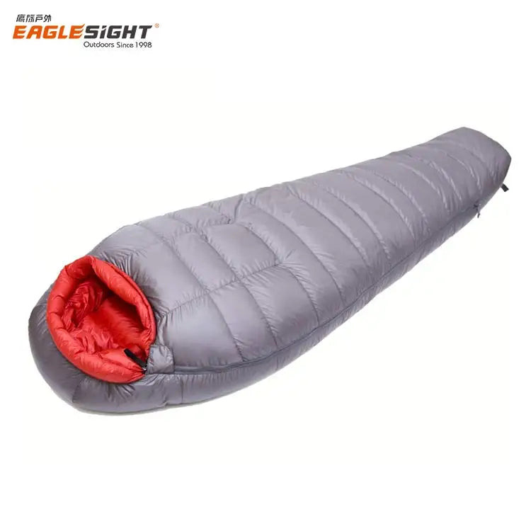 Extreme Cold Mountaineering Down Sleeping Bag  Lightweight Water Repellent Camping Sleeping Bags Goose Down Sleeping Bag