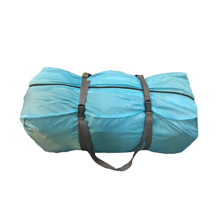 Outdoor 4 Person Luxury Inflatable Camping Tent Big Waterproof PVC Oxford Canvas and Cotton Tent for Events and Campouts