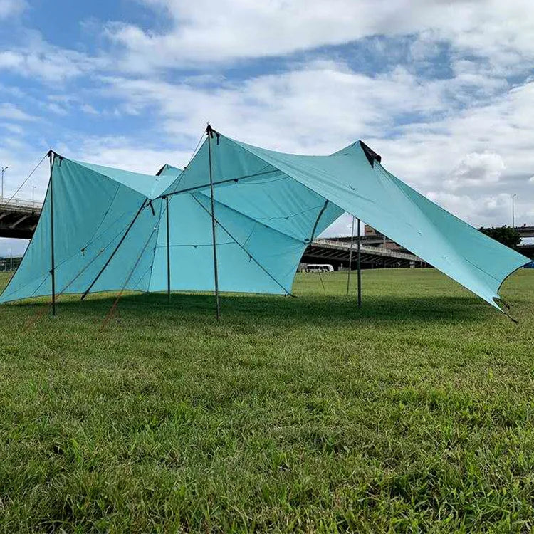 Extra Large 10-Person a Tower Tarp Outdoor Base Camp Tent Shelter Tents Sunshade Tent