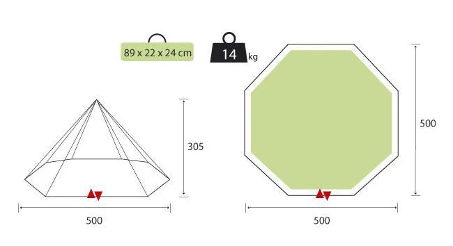 Waterproof Indian Style Tipi Tent Large Size Teepee Tent for Family Camping Outdoor Light Weight Bell Tent Camping Party