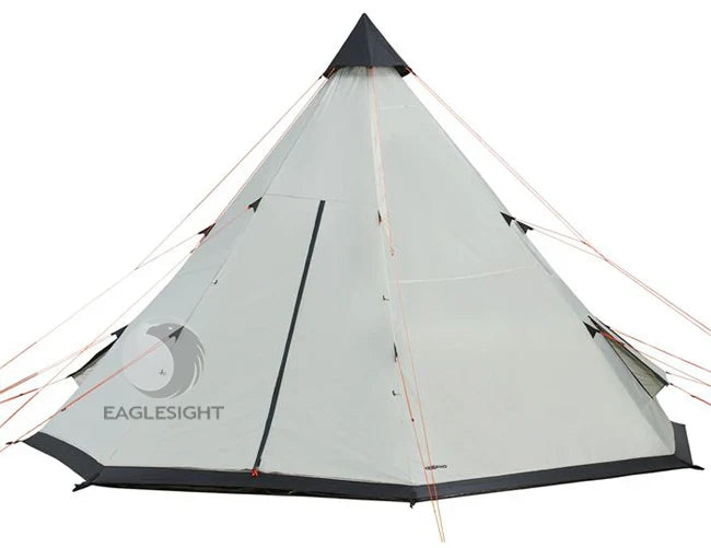 Waterproof Indian Style Tipi Tent Large Size Teepee Tent for Family Camping Outdoor Light Weight Bell Tent Camping Party